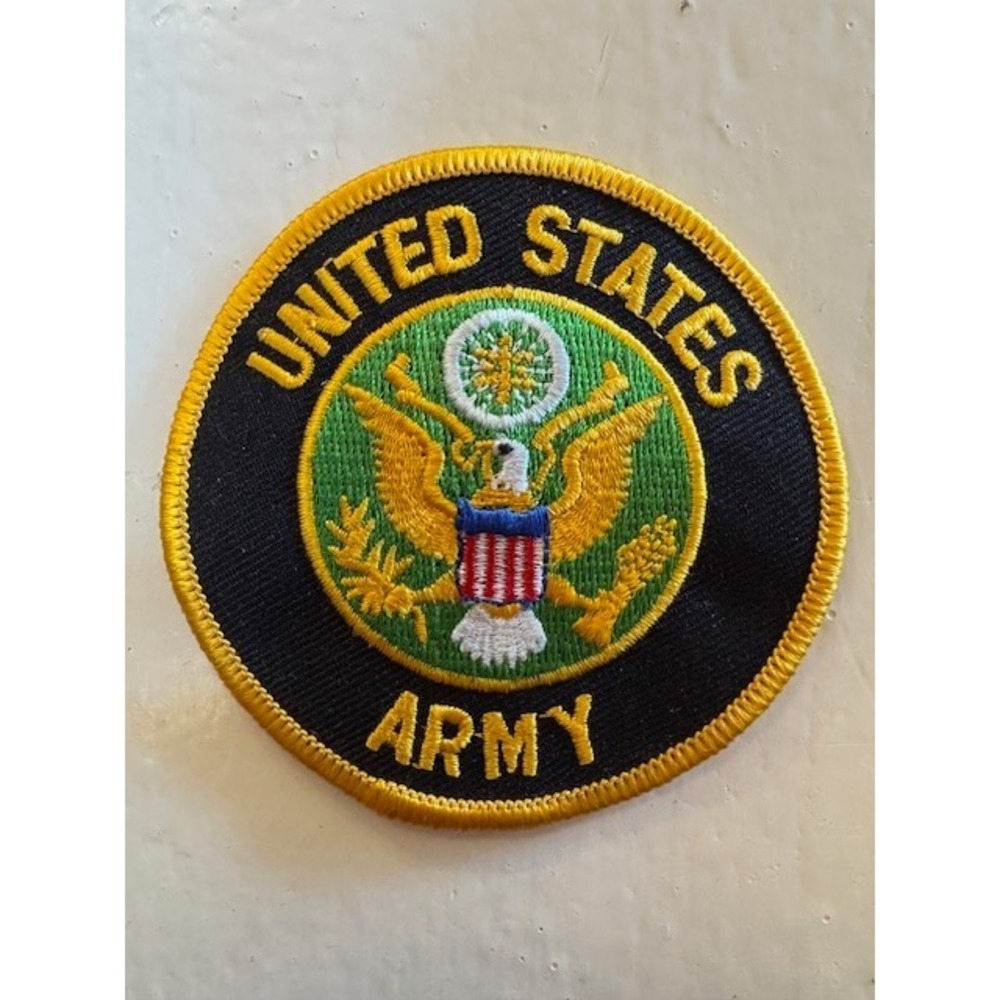 3 Inch United States US Army Logo Embroidered Iron‎ On Patch